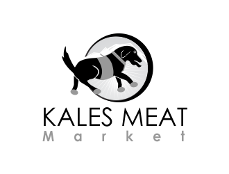 Kales Meat Market logo design by giphone