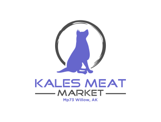 Kales Meat Market logo design by BlessedArt