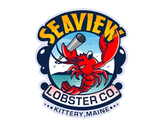 Seaview Lobster Company logo design by DreamLogoDesign