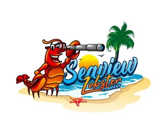Seaview Lobster Company logo design by DreamLogoDesign