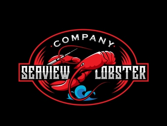 Seaview Lobster Company logo design by DreamLogoDesign