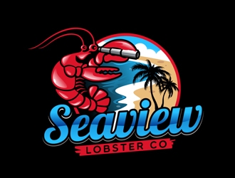 Seaview Lobster Company logo design by DreamLogoDesign