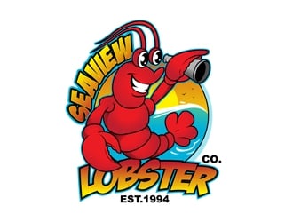 Seaview Lobster Company logo design by DreamLogoDesign