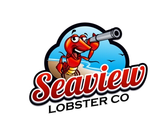 Seaview Lobster Company logo design by DreamLogoDesign