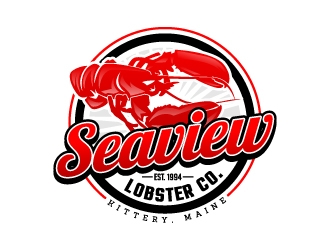 Seaview Lobster Company logo design by jaize