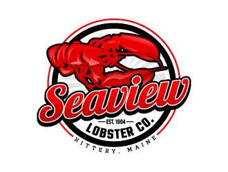 Seaview Lobster Company logo design by jaize