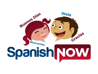 Spanish NOW logo design by jaize