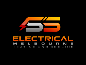SS ELECTRICAL MELBOURNE (HEATING AND COOLING) logo design by Asani Chie