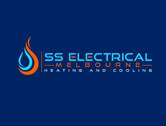 SS ELECTRICAL MELBOURNE (HEATING AND COOLING) logo design by fantastic4