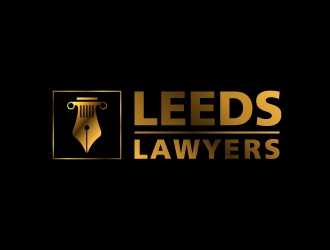 Leeds Lawyers logo design by Mbelgedez