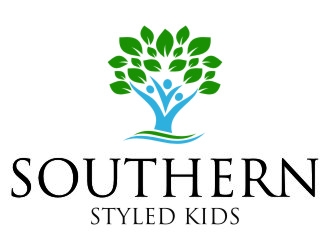 Southern Styled Kids logo design by jetzu