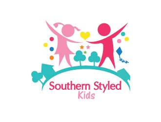 Southern Styled Kids logo design by Webphixo
