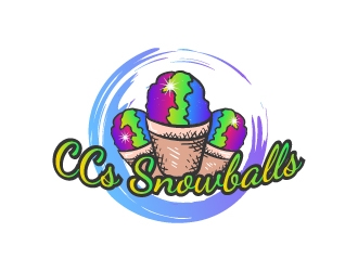 CCs Snowballs logo design by BaneVujkov