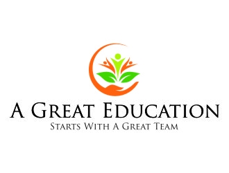 A Great Education Starts With A Great Team logo design by jetzu
