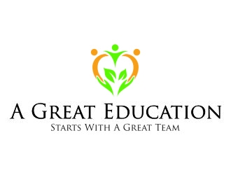 A Great Education Starts With A Great Team logo design by jetzu