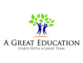 A Great Education Starts With A Great Team logo design by jetzu