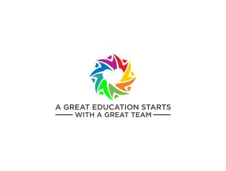 A Great Education Starts With A Great Team logo design by sitizen