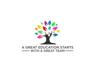 A Great Education Starts With A Great Team logo design by sitizen
