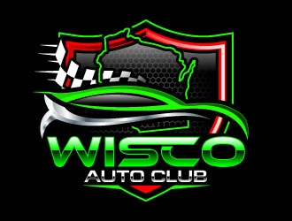 Wisco Auto Club logo design by uttam