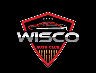 Wisco Auto Club logo design by Suvendu