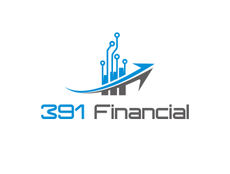 391 Financial  logo design by YONK