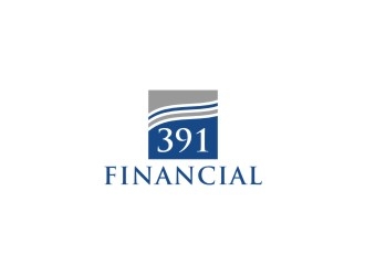391 Financial  logo design by bricton