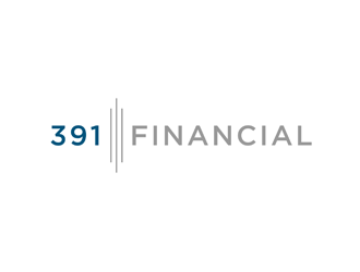 391 Financial  logo design by bomie