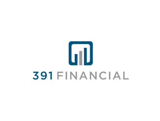 391 Financial  logo design by bomie