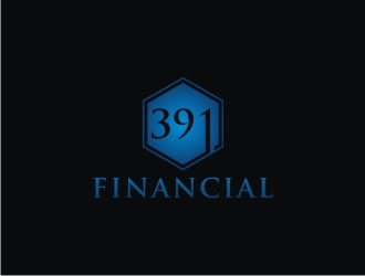391 Financial  logo design by bricton