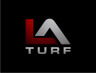 L A Turf logo design by dewipadi