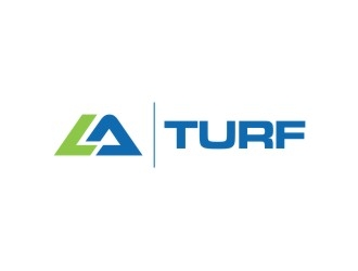 L A Turf logo design by agil