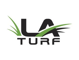 L A Turf logo design by aldesign