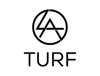 L A Turf logo design by cintoko