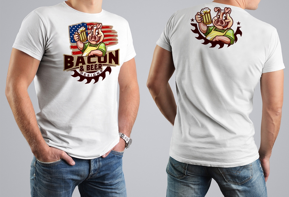 BACON & BEER DESIGNS   logo design by jsdexterity