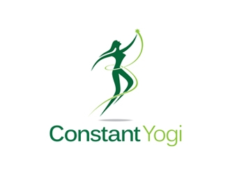 Constant Yogi logo design by openyourmind