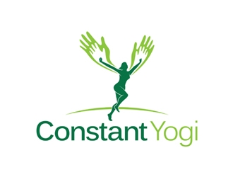 Constant Yogi logo design by openyourmind