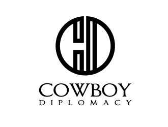 Cowboy Diplomacy logo design by Marianne