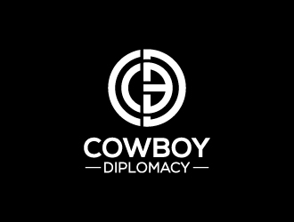 Cowboy Diplomacy logo design by zakdesign700