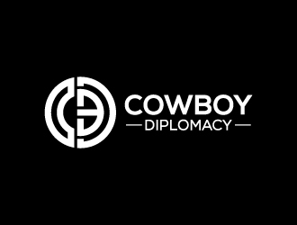 Cowboy Diplomacy logo design by zakdesign700