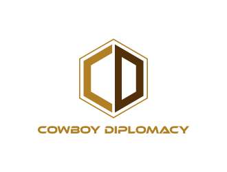 Cowboy Diplomacy logo design by Greenlight