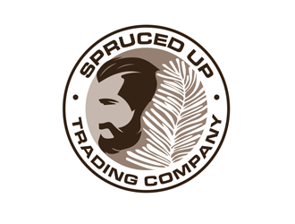 Spruced Up Trading Company logo design by megalogos