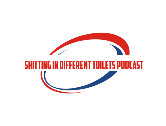 Shitting in Different Toilets Podcast logo design by Greenlight