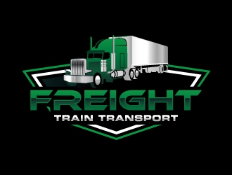 Freight Train Transport logo design by zakdesign700
