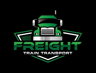 Freight Train Transport logo design by zakdesign700