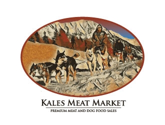 Kales Meat Market logo design by AYATA