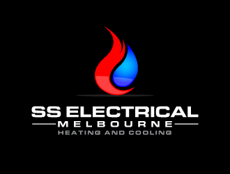 SS ELECTRICAL MELBOURNE (HEATING AND COOLING) logo design by PRN123