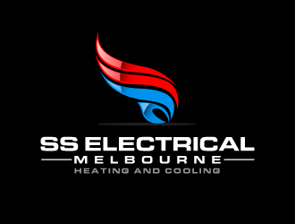 SS ELECTRICAL MELBOURNE (HEATING AND COOLING) logo design by PRN123