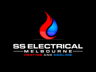 SS ELECTRICAL MELBOURNE (HEATING AND COOLING) logo design by PRN123