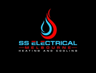 SS ELECTRICAL MELBOURNE (HEATING AND COOLING) logo design by fantastic4