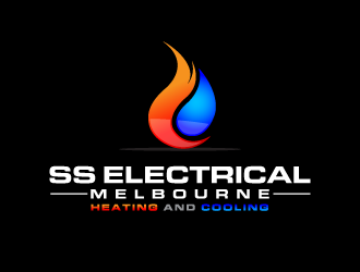 SS ELECTRICAL MELBOURNE (HEATING AND COOLING) logo design by PRN123